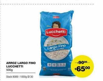 Atomo Conviene Arroz Largo Fino Lucchetti oferta