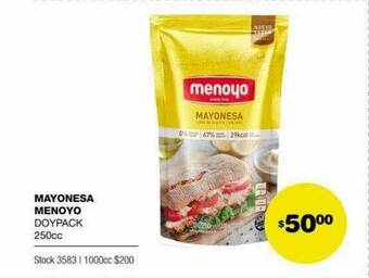 Atomo Conviene Mayonesa Menoyo oferta