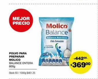 Atomo Conviene Polvo Para Preparar Molico oferta