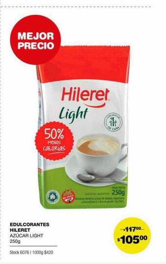 Atomo Conviene Edulcorantes Hileret oferta