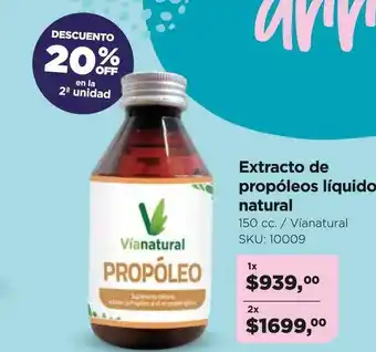 Grandiet Extracto De Propoleos Liquido Natural 150cc oferta
