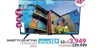 Petenatti Hogar Smart TV Led 43 oferta