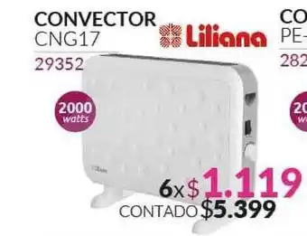 Liliana Convector CNG17