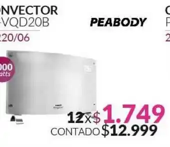 Peabody Convector PE-VQD20B
