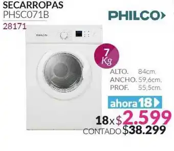 Secarropas PHSC071B