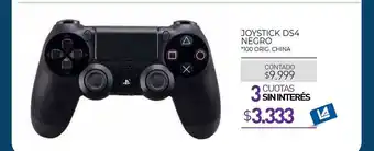 La Anonima Joystick Ds4 Negro oferta