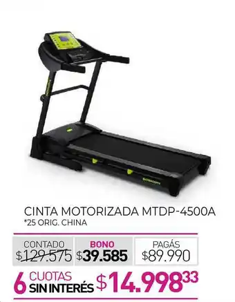 La Anonima Cinta Motorizada Mtdp-4500a oferta