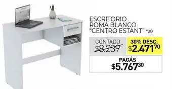 La Anonima Escritorio Roma Blanco Centro Estant oferta