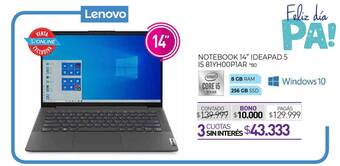 La Anonima Notebook 14 oferta
