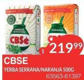 Masivos Cbse Yerba Serrana-naranja oferta