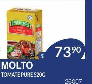 Masivos Molto Tomate Pure oferta