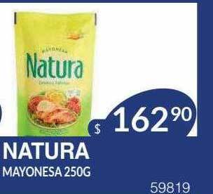 Masivos Natura Mayonesa 250g oferta