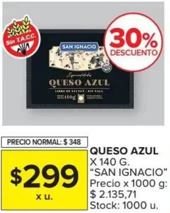 Carrefour San Ignacio Queso Azul x 140 g oferta