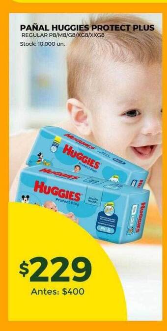 Super MAMI Pañal Huggies Protect Plus oferta