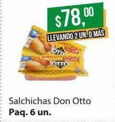 Supermercados Damesco Salchichas Don Otto oferta