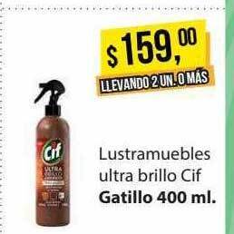 Supermercados Damesco Lustramuebles Ultra Brillo Cif oferta