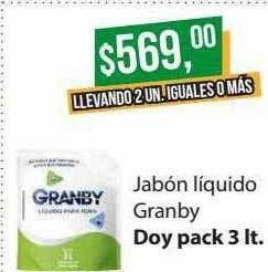 Supermercados Damesco Jabón Liquido Granby oferta