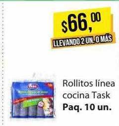 Supermercados Damesco Rollitos Linea Cocina Task oferta