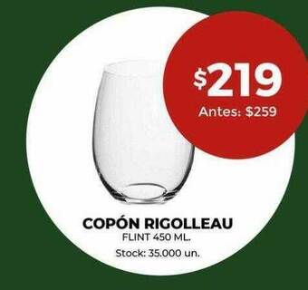 Super MAMI Copón Rigolleau Flint oferta