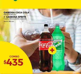 Super MAMI Gaseosa Coca Cola + Gaseosa Sprite oferta
