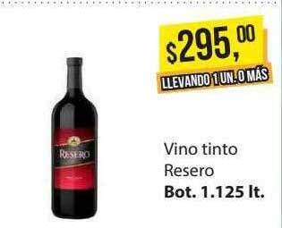 Supermercados Damesco Vino Tinto Resero oferta