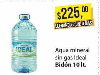 Supermercados Damesco Agua Mineral Sin Gas Ideal oferta