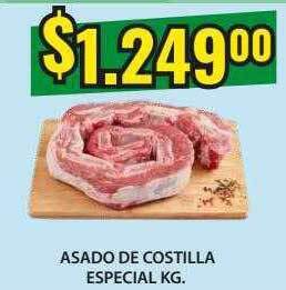 Supermercados Damesco Asado De Costilla Especial Kg oferta