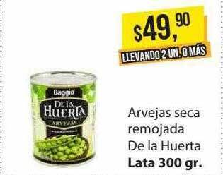 Supermercados Damesco Arvejas Seca Remojada De La Huerta oferta