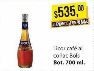 Supermercados Damesco Licor Café Al Coñac Bols oferta