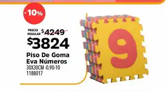 Easy Piso De Goma Eva Números oferta