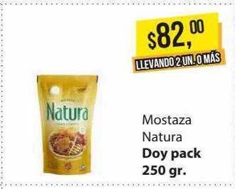 Supermercados Damesco Mostaza Natura oferta