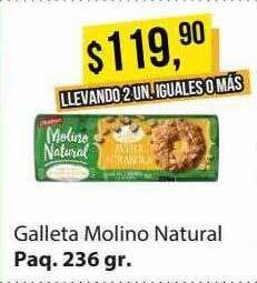 Supermercados Damesco Galleta Molino Natural oferta
