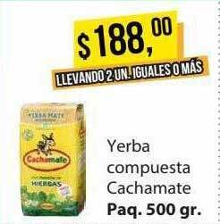 Supermercados Damesco Yerba Compuesta Cachamate oferta