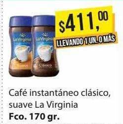 Supermercados Damesco Café Instantáneo Clasico Suave La Virginia oferta