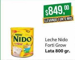 Supermercados Damesco Leche Nido Forti Grow oferta