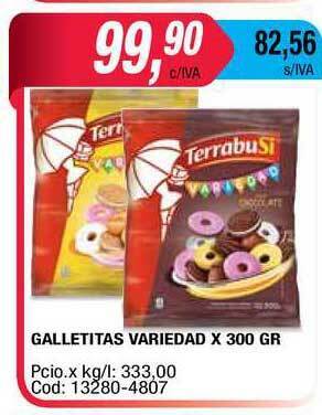 Maxiconsumo Galletitas Variedad x 300gr oferta