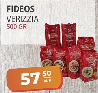 El Milagro Mayorista Verizzia Fideos 500 gr oferta