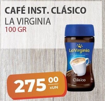 El Milagro Mayorista La Virginia Café Inst. Clásico 100 gr oferta