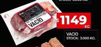 Supermercados DIA Vacio oferta