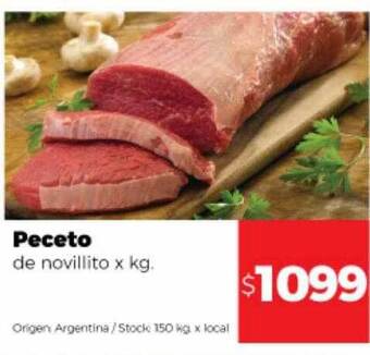 Disco Peceto De Novillito oferta