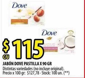 Punto Mayorista Jabón Dove Pastilla oferta