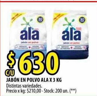 Punto Mayorista Jabón En Polvo Ala oferta
