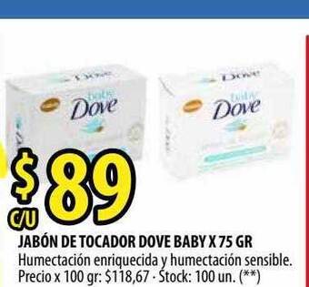 Punto Mayorista Jabón De Tocador Dove Baby oferta