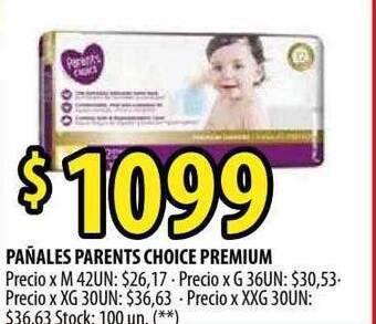 Punto Mayorista Pañales Parents Choice Premium oferta