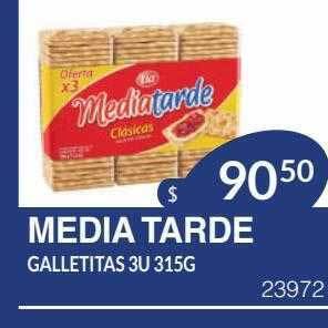 Masivos Media Tarde Galletitas oferta