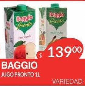 Masivos Baggio Jugo Pronto oferta