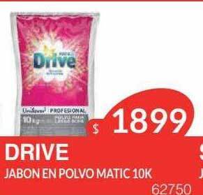 Masivos Drive Jabon En Polvo Matic 10k oferta