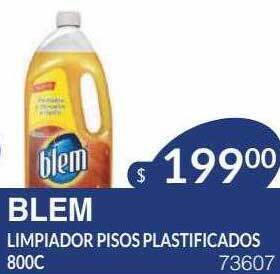 Masivos Blem Limpiador Pisos Plastificados 800c oferta