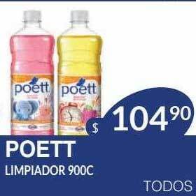 Masivos Poett Limpiador 900c oferta