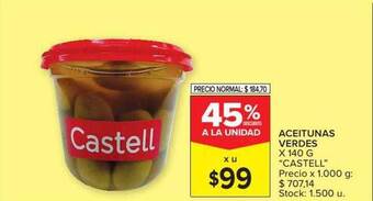 Carrefour Aceitunas Verdes oferta